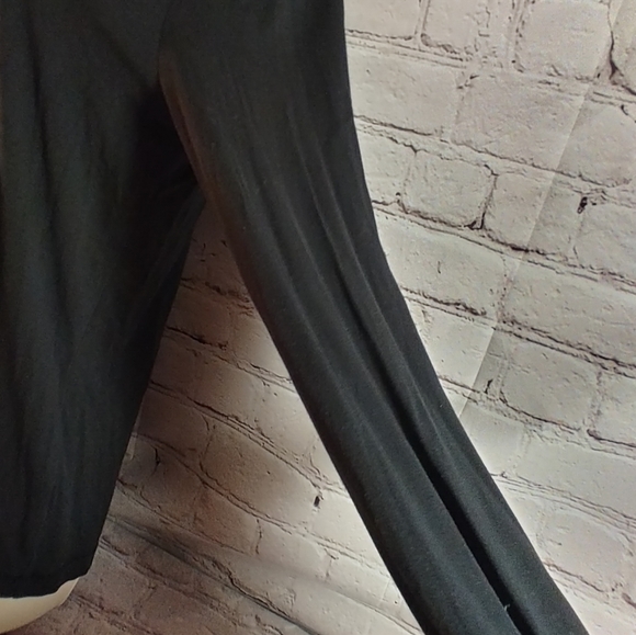 Chicos Black Scoop Modal Silk Long Sleeve Med - Picture 12 of 13
